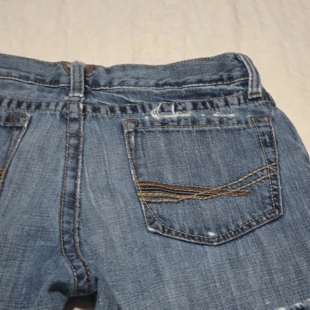 Ariat Jeans Men‎ 32x34 Blue FR Work M4 Low Rise Boot Distressed
